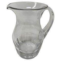 Antique Crystal Pitcher