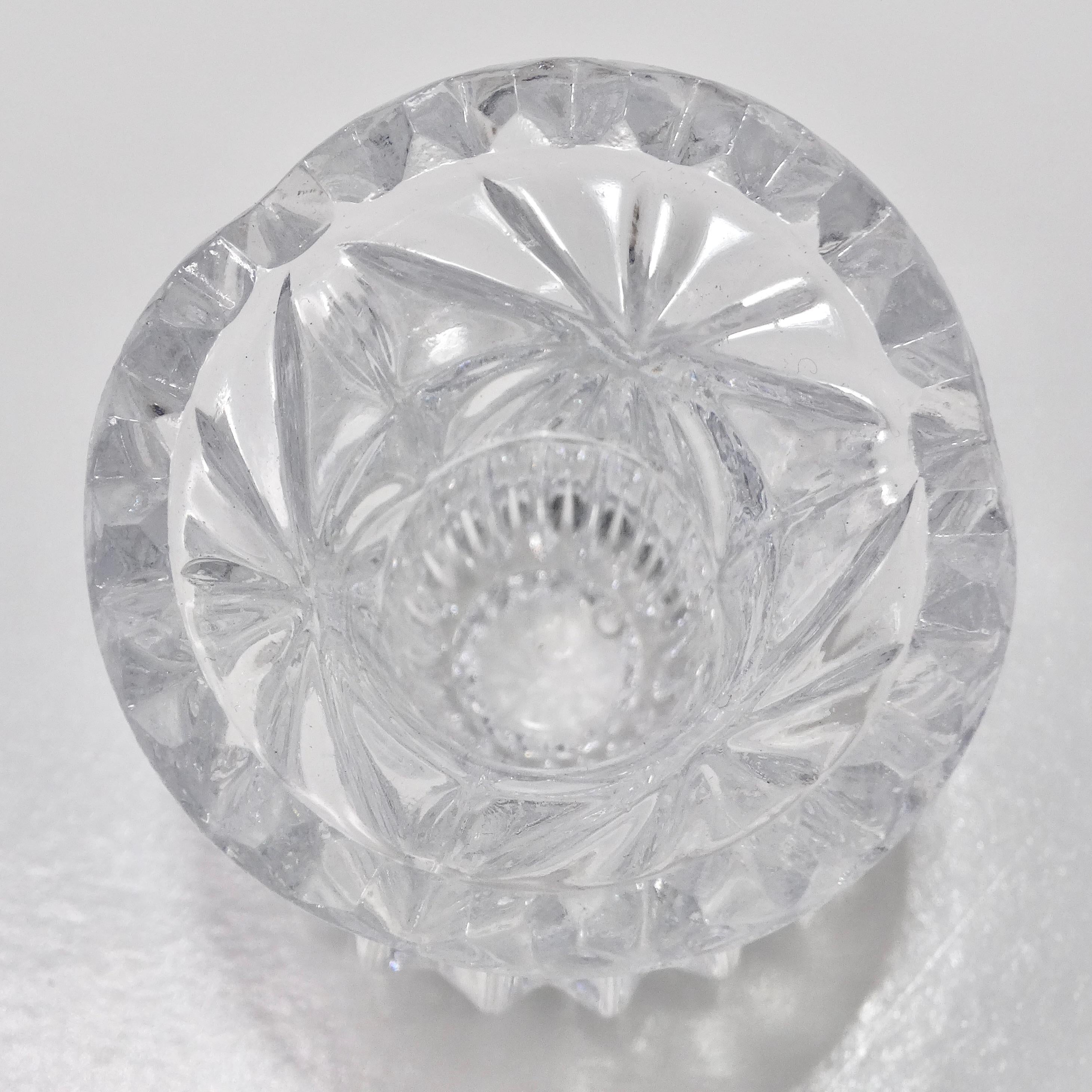 Antike Kristall- Zahnbügelhalter- und Silber-Servierzangen im Angebot 6