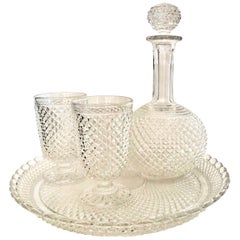 Antique Crystal Water Set from Baccarat