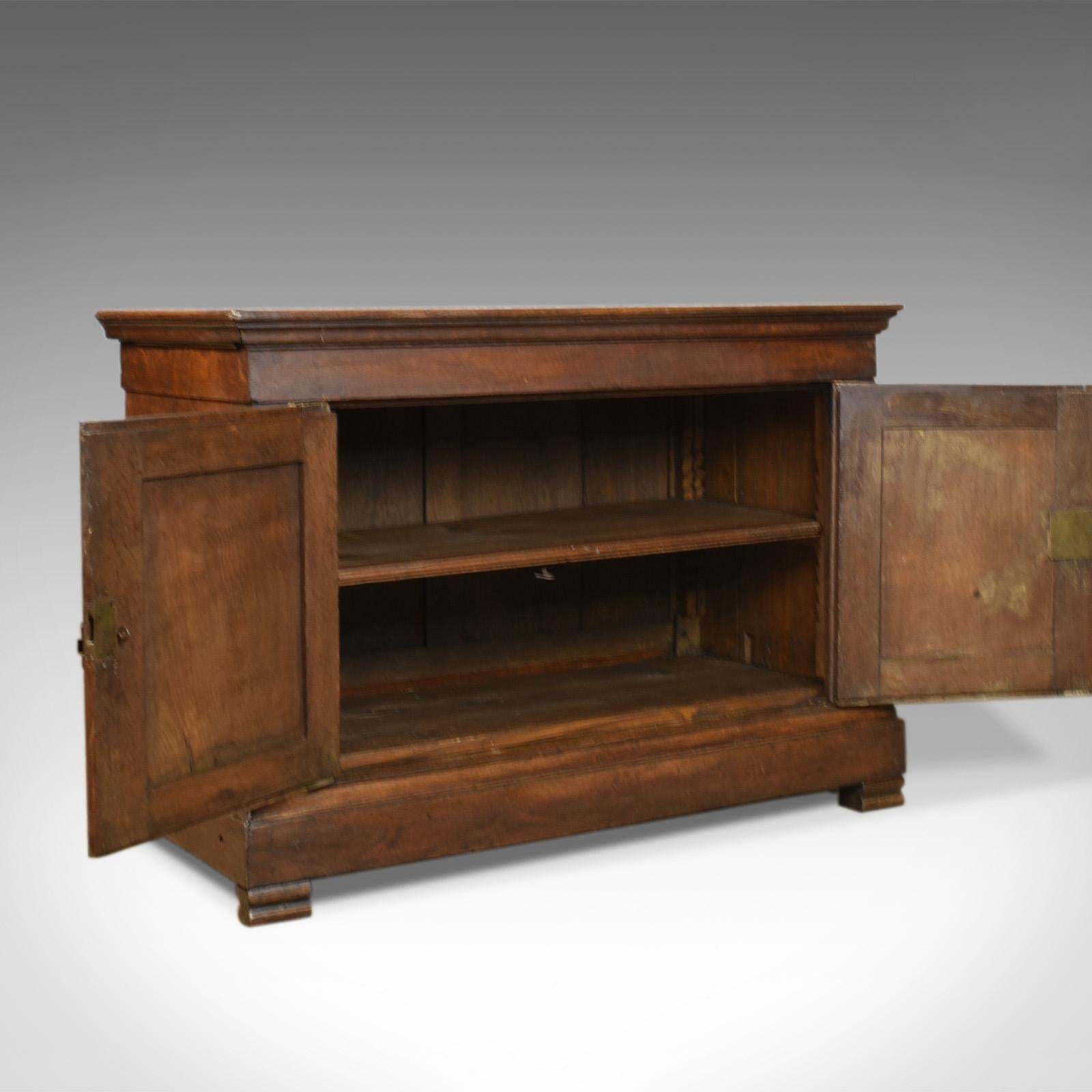 Antique Cupboard 19th Century, French, Oak, Cabinet circa 1850 1