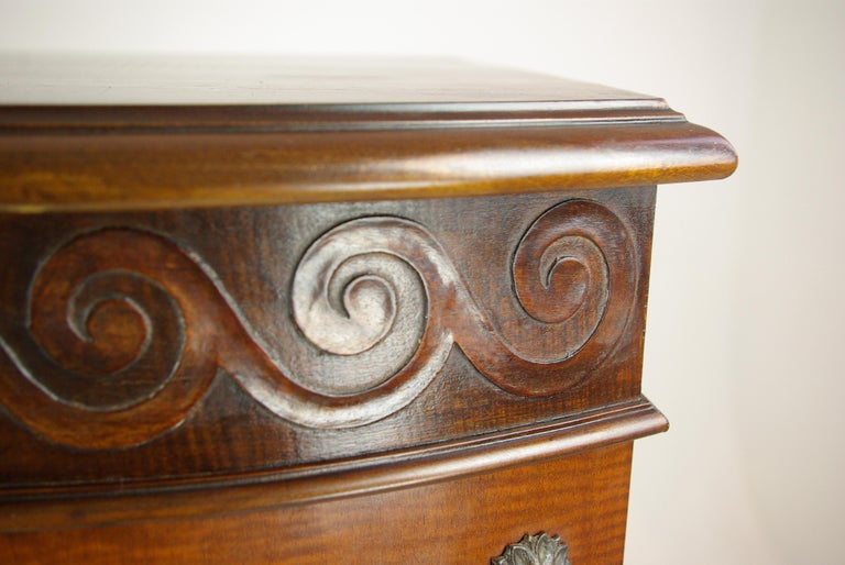 Antique Curio Cabinet China Cabinet Four Door Cabinet Walnut