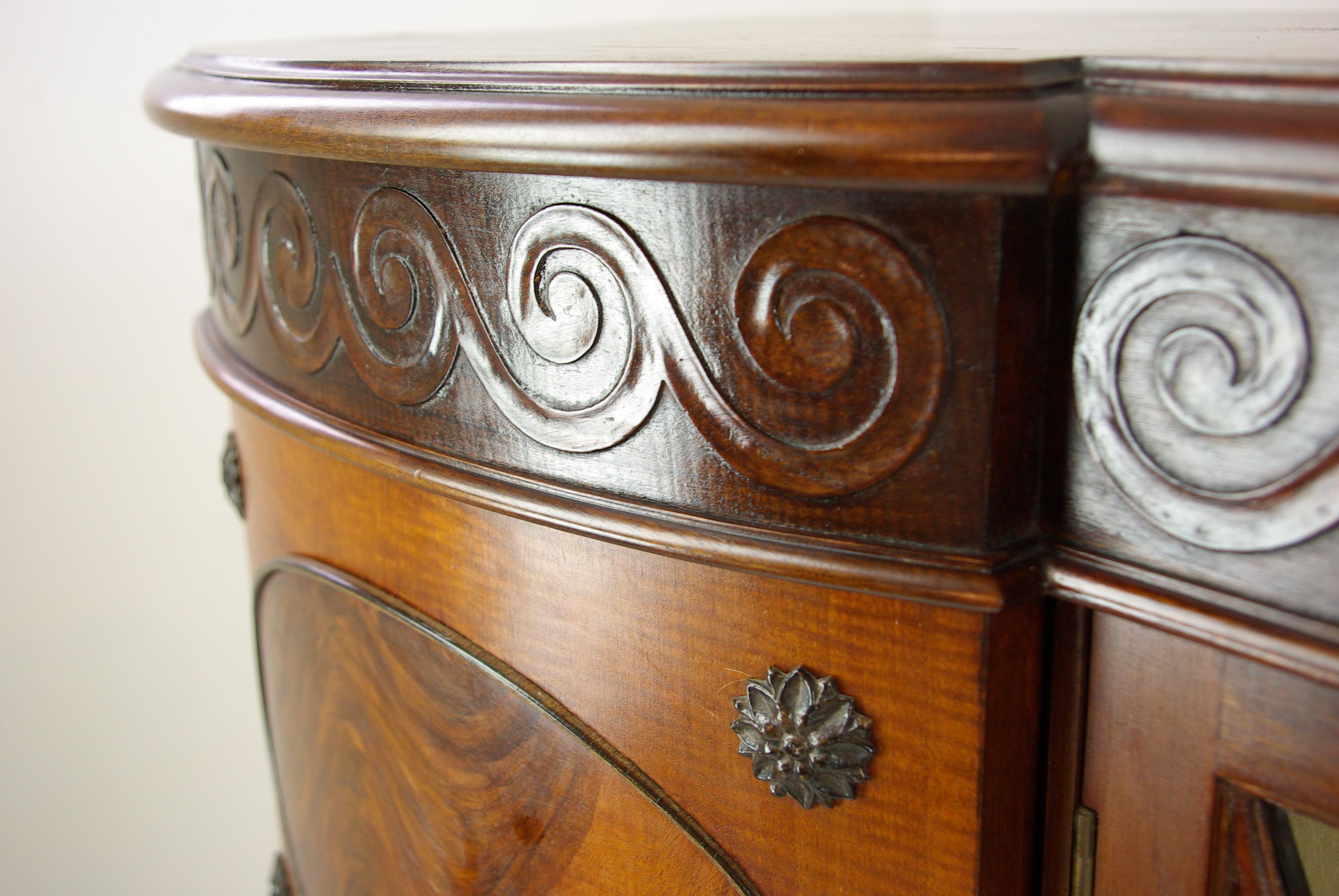 antique curio cabinets