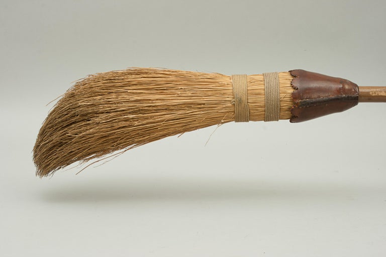 Antique Curling Brush, Broom, Curling Besom at 1stDibs