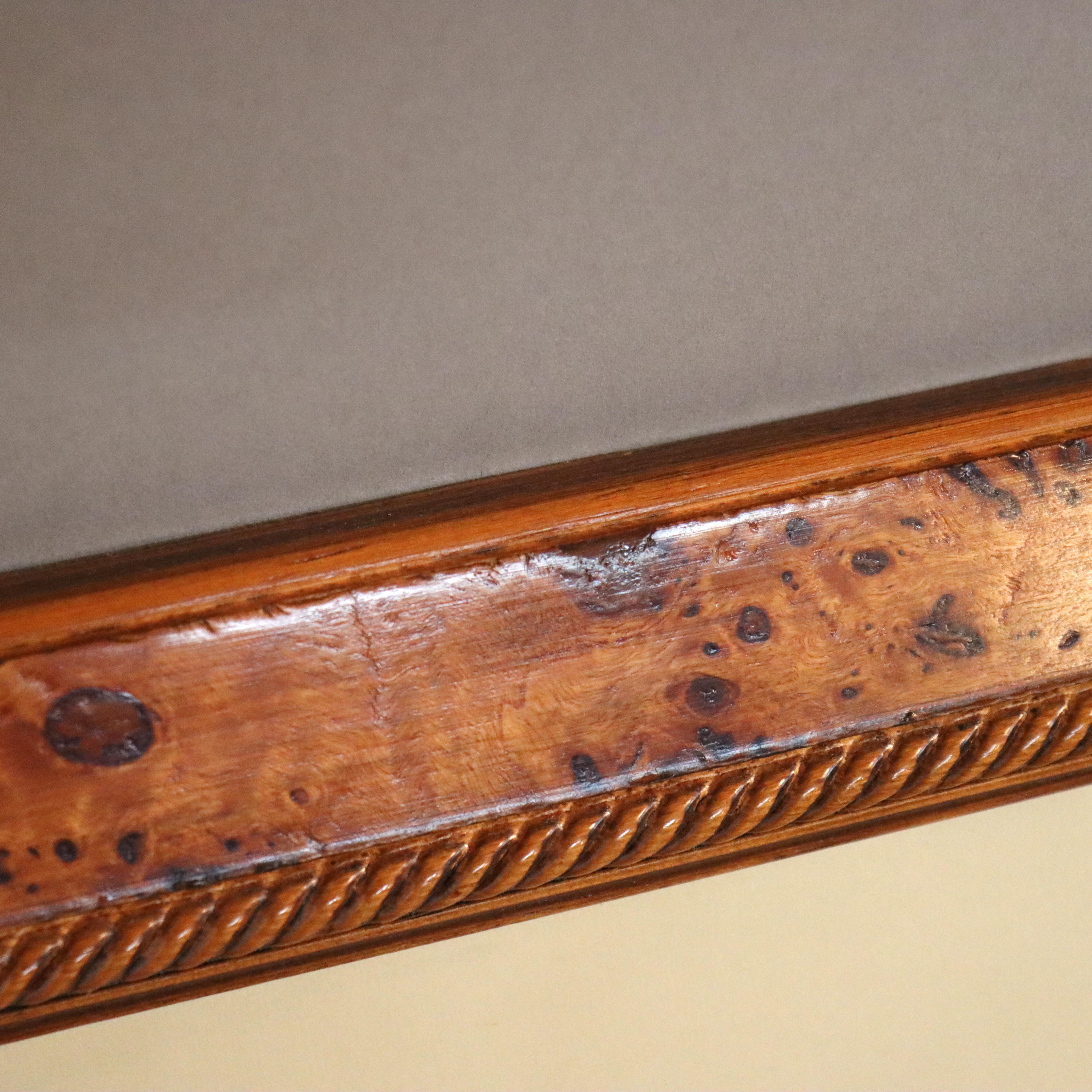 Antike Currier & Ives Hand getönten Lithographie 