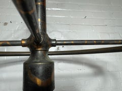 Antique Curtis Ledger Flashed Copper (JAPANED) Garment Rounder