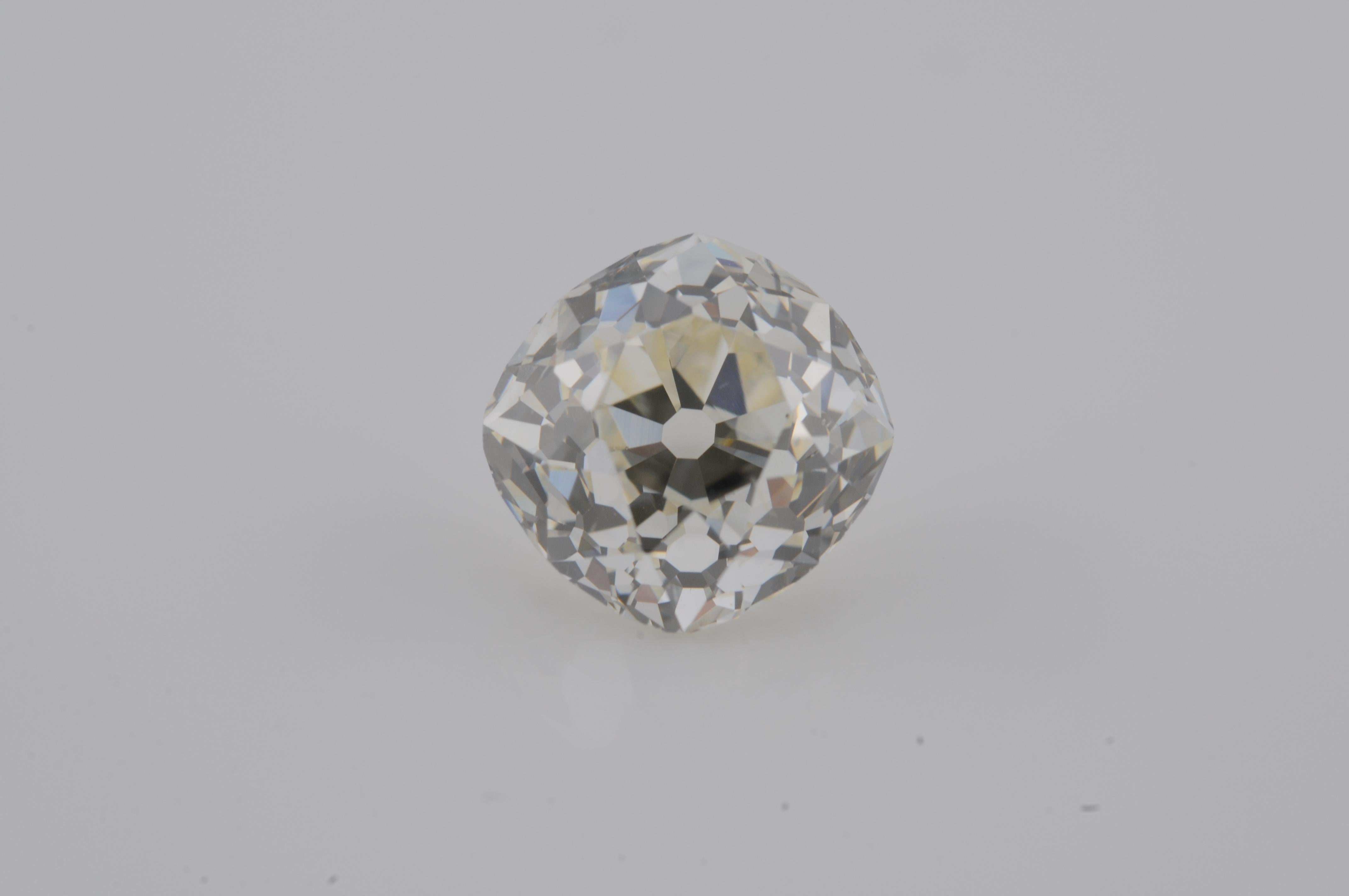 Antiker Diamant im Kissenschliff - 2,47ct (Ästhetizismus) im Angebot
