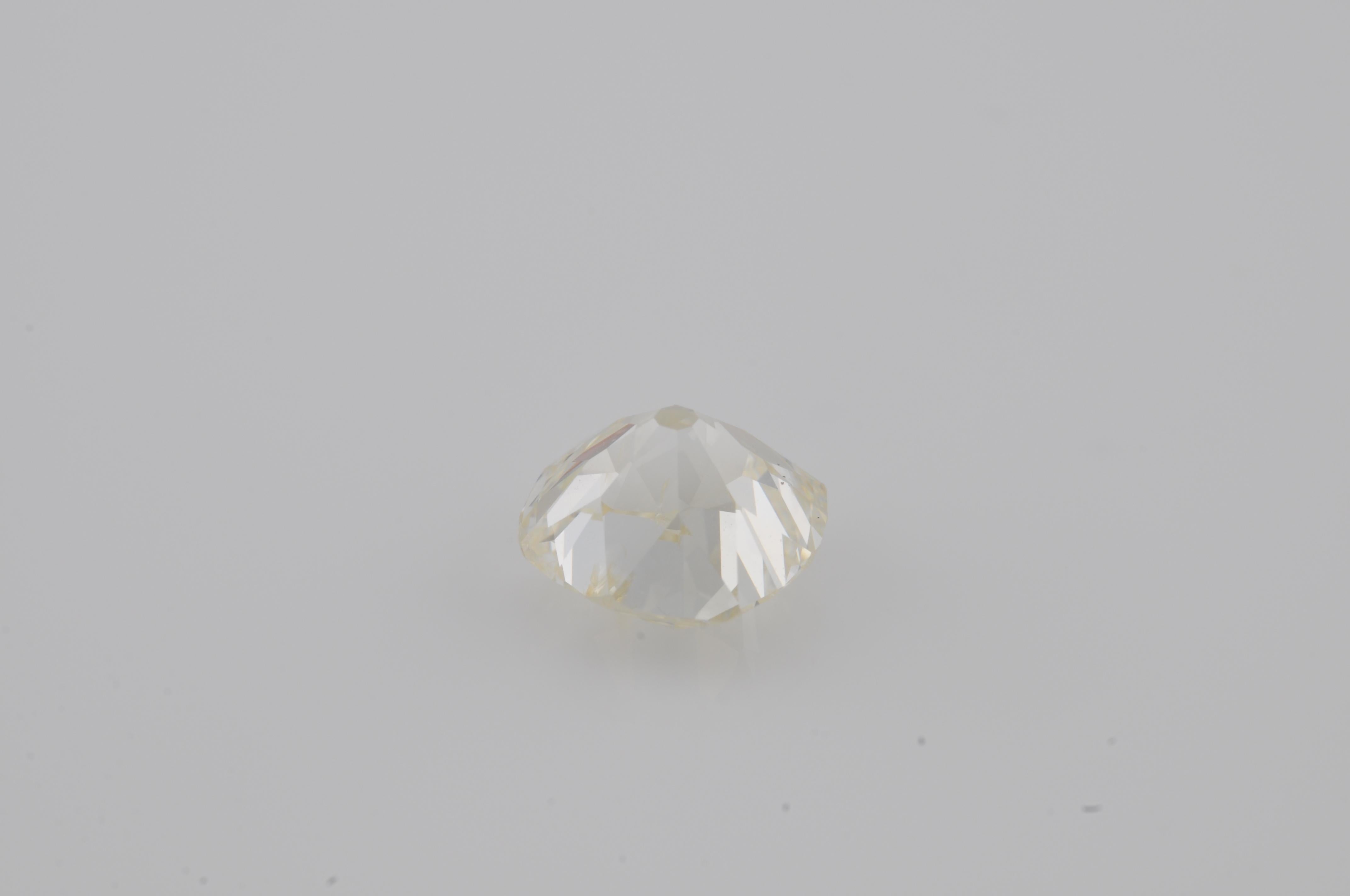 Antiker Diamant im Kissenschliff - 2,47ct im Angebot 2