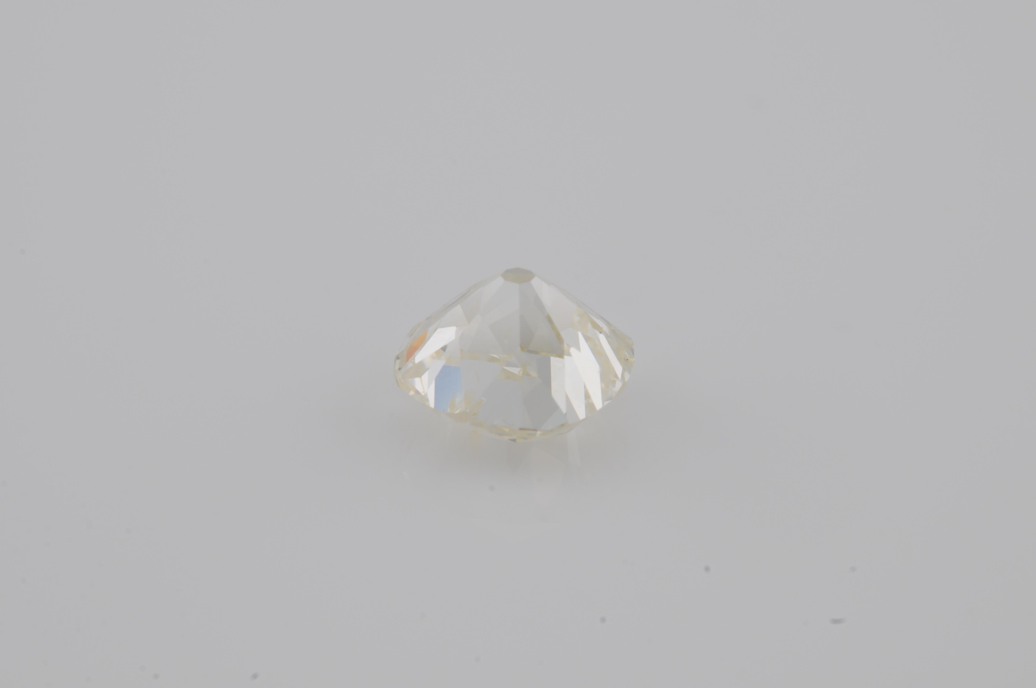 Antiker Diamant im Kissenschliff - 2,47ct im Angebot 3