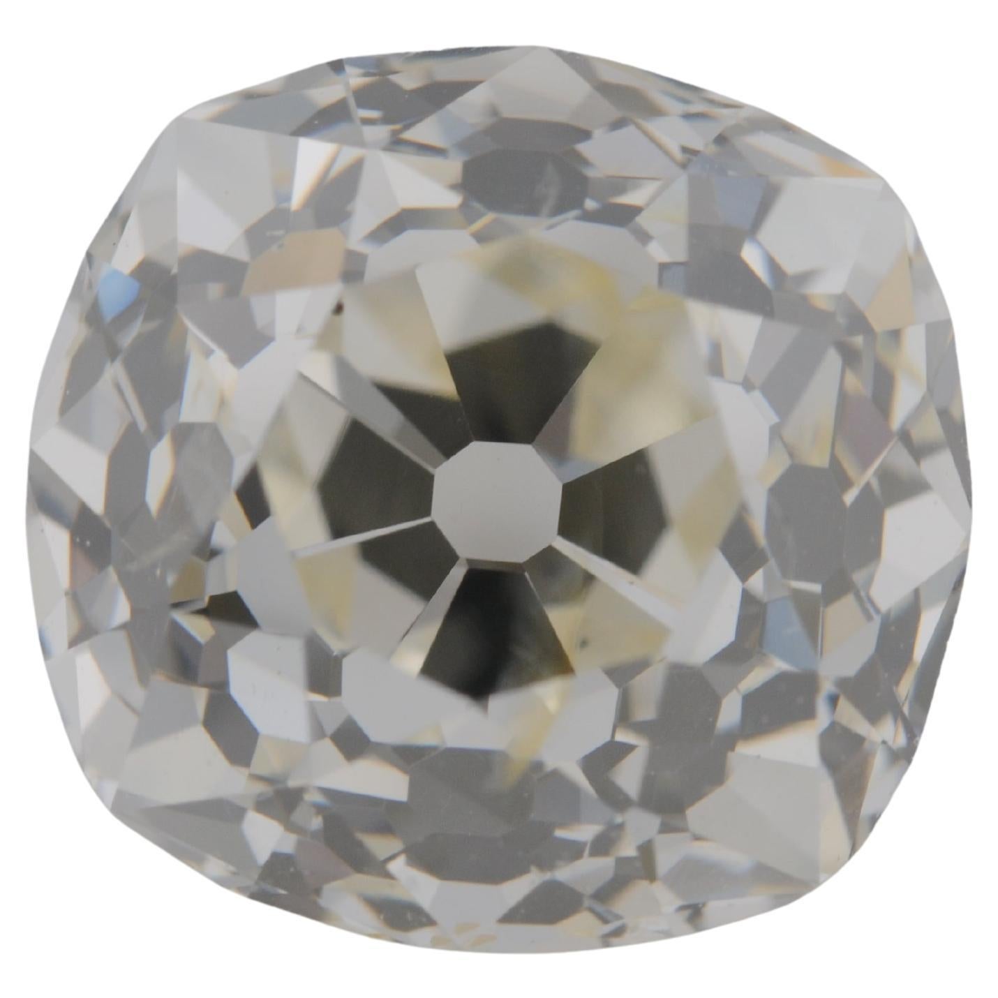 Antique Cushion-Cut Diamond – 2.47ct