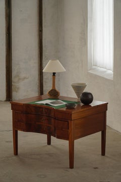 Antique Custommade Writing Desk in Mahogany, Danish Cabinetmaker, Early 1900s