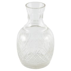 Antique Cut Glass Carafe