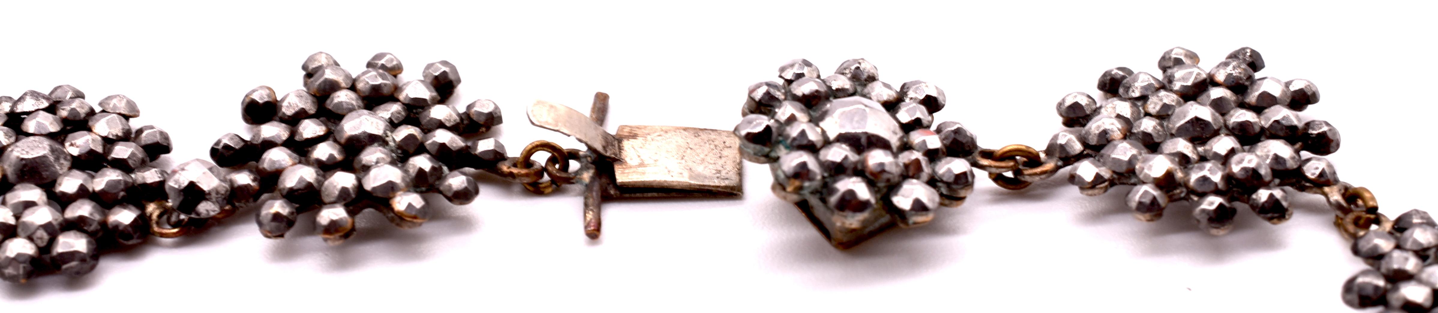 Antique Cut Steel Necklace 8