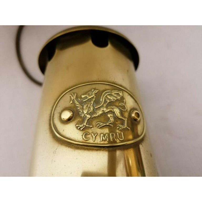 Antique Cymru Vintage Old Wales Welsh History Coal Mining Brass Souveni antique-cymru-vintage-old-wales-welsh-history-coal-mining-brass-souveni