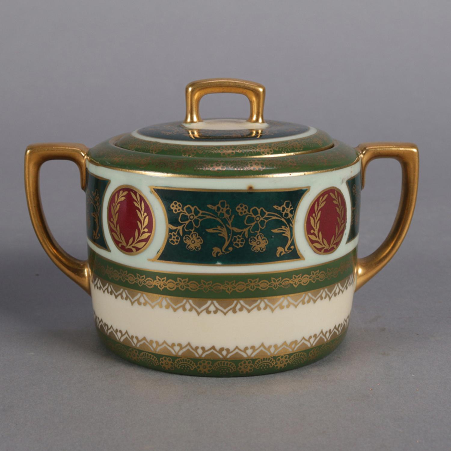 imperial czechoslovakian design tea set