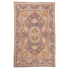 Tappeto antico Dabir Kashan 4'5'' x 6'10''