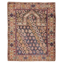 Antiker Dagestan Marasali-Teppich 3'8'' x 4'6''