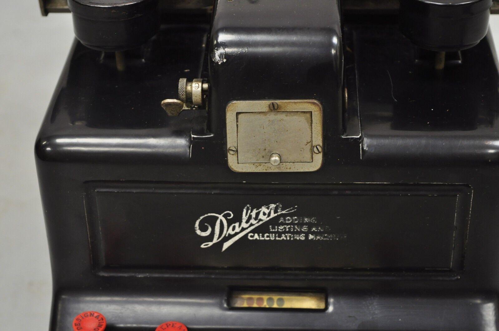 Ancien calculateur de machine Dalton Adding Machine Modèle 70607, Pat. 1912 5