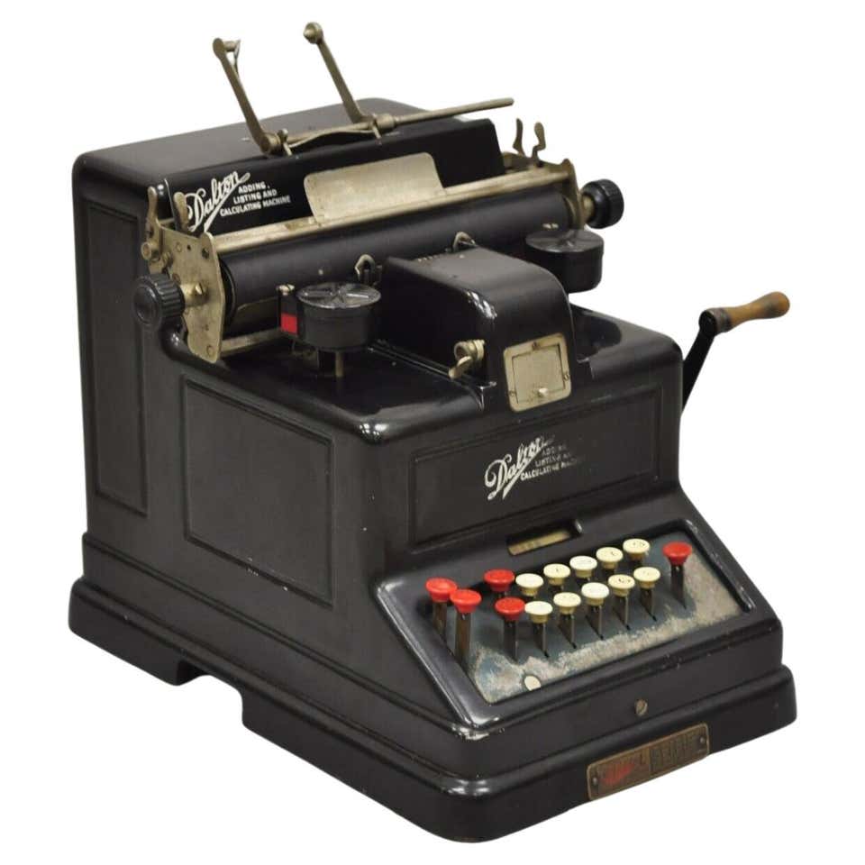 Antique Dalton Adding Machine Calculator Model 70607 Pat. 1912 at ...