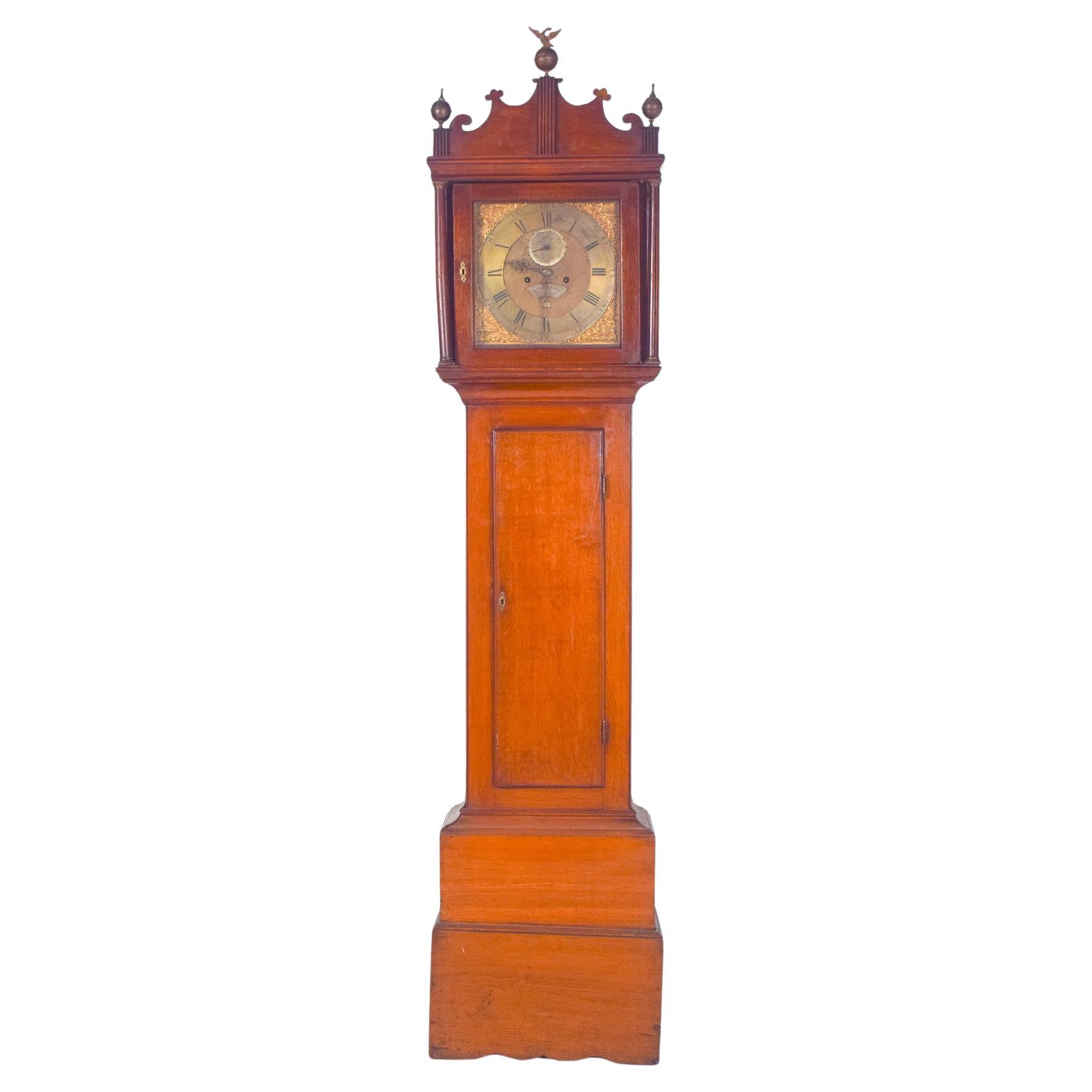Antique Daniel Bing Grandfather Clock