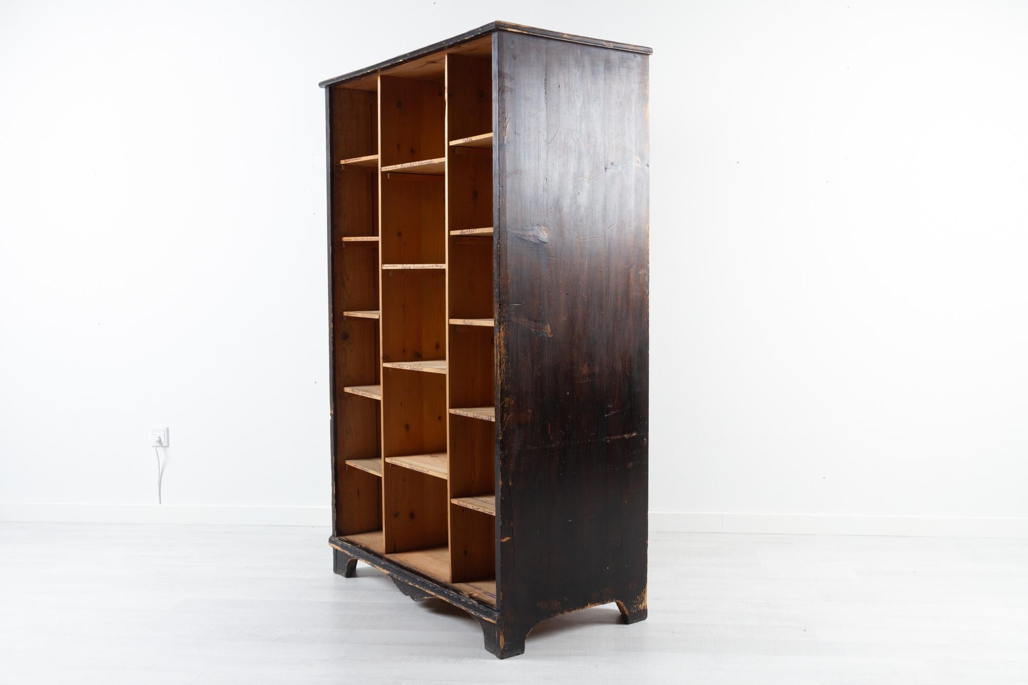 Pine Antique Danish Cabinet 1900s For Sale