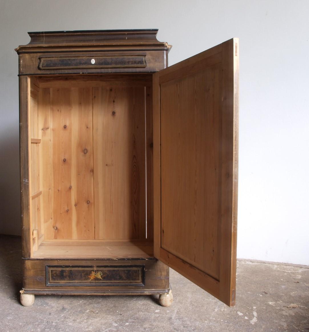 Antique Danish Cabinet Late 1800s For Sale 5