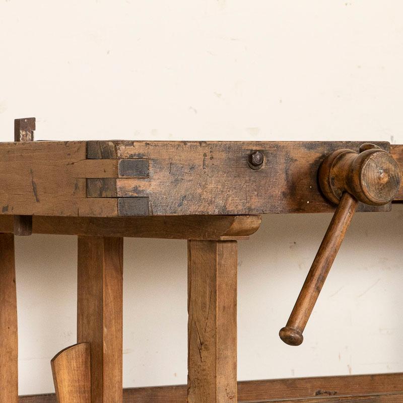 Antique Danish Carpenter's Work Bench 2