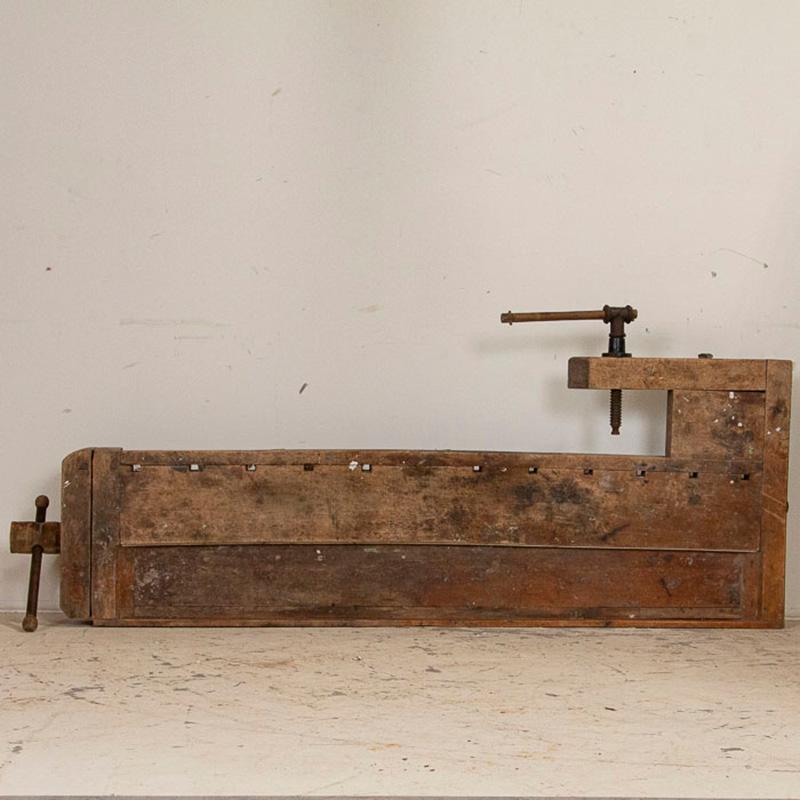 20th Century Antique Danish Carpenter's Workbench