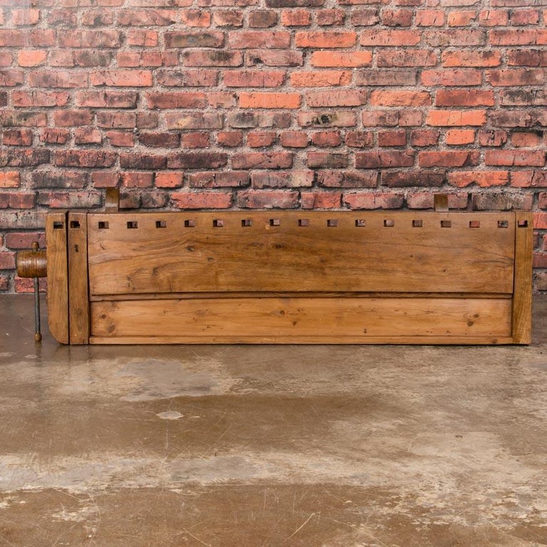 Antique Danish Carpenter S Workbench Or Console Table At 1stdibs