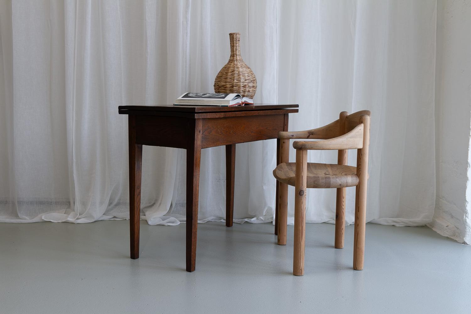 Antique Danish Console Table in Oak, Early 1800s. For Sale 7
