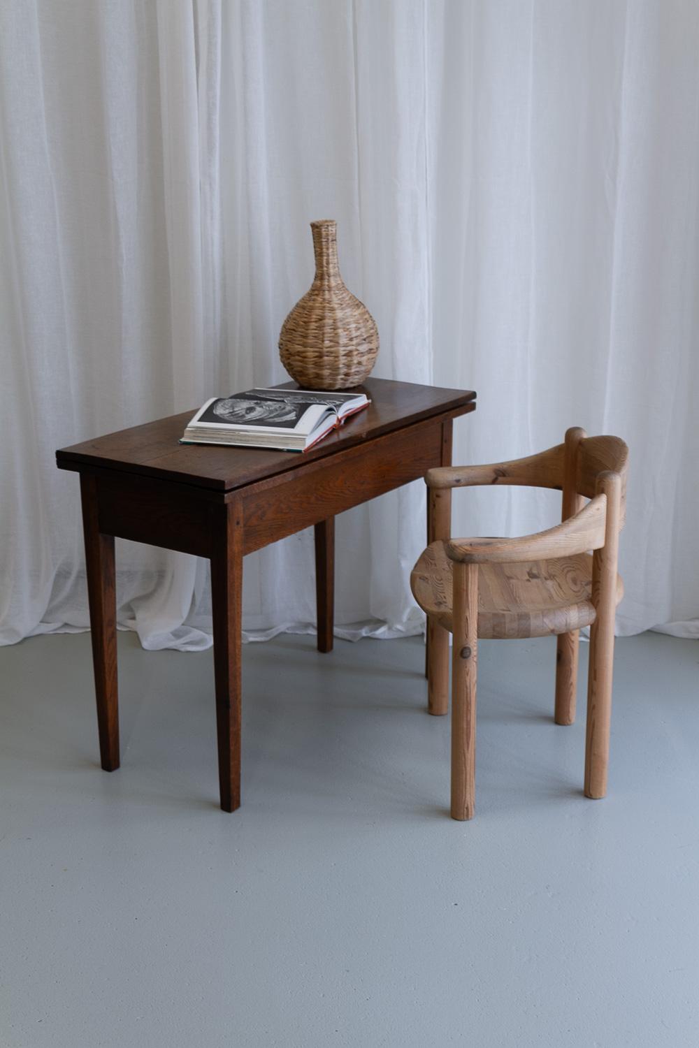 Antique Danish Console Table in Oak, Early 1800s. For Sale 8