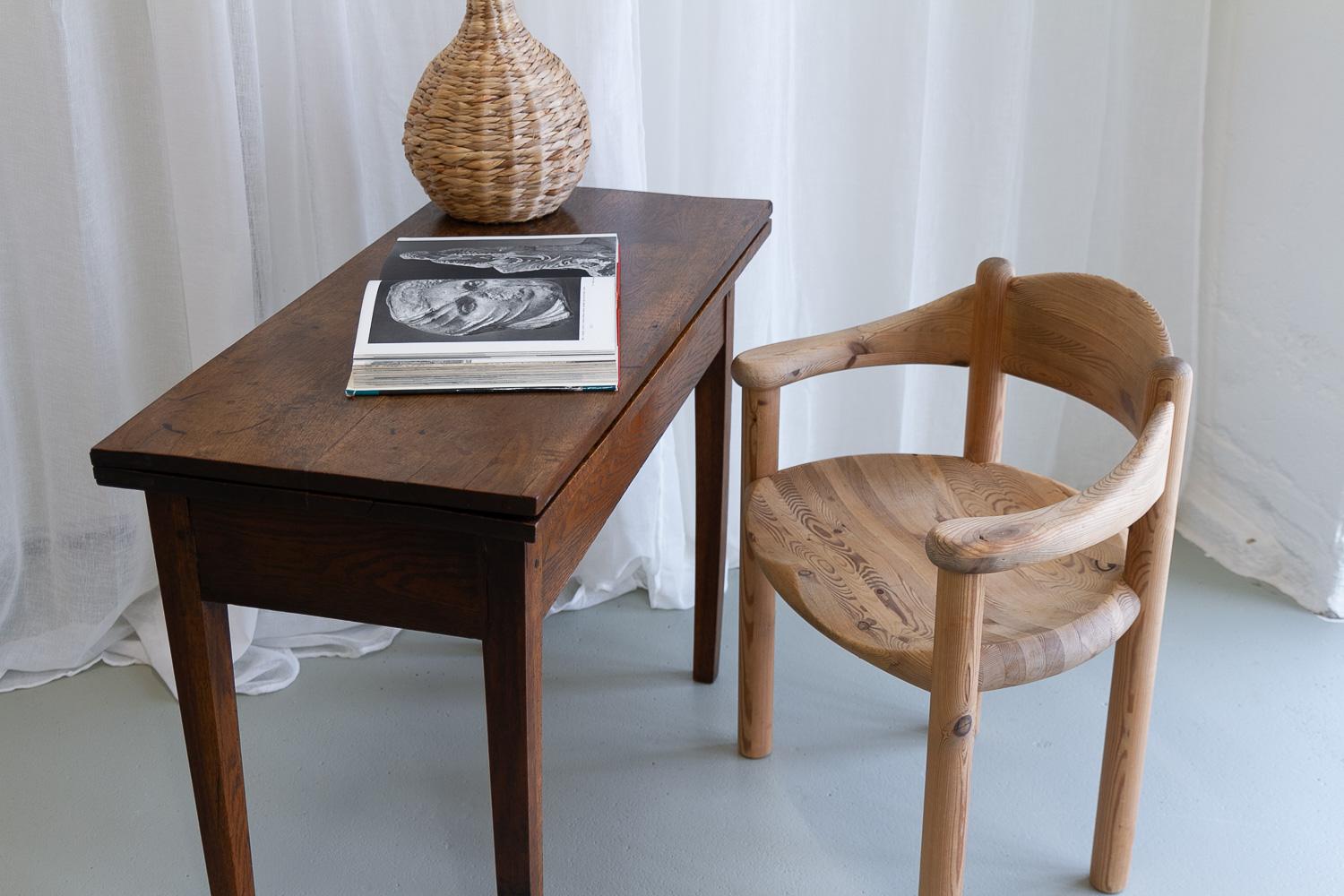Antique Danish Console Table in Oak, Early 1800s. For Sale 9