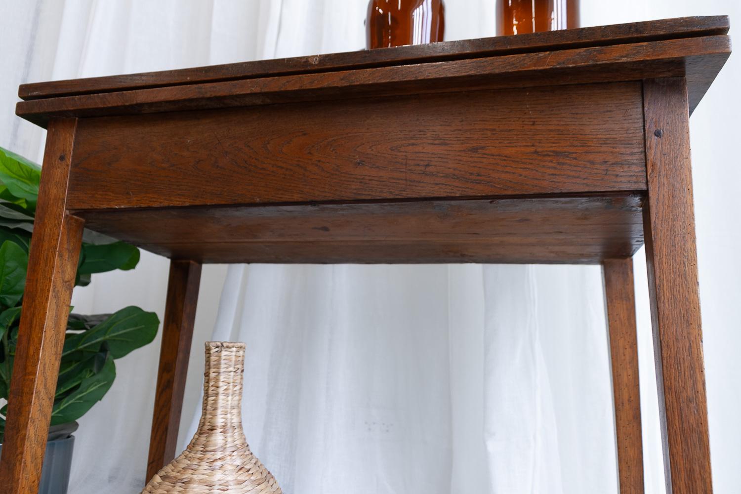 Antique Danish Console Table in Oak, Early 1800s. For Sale 13