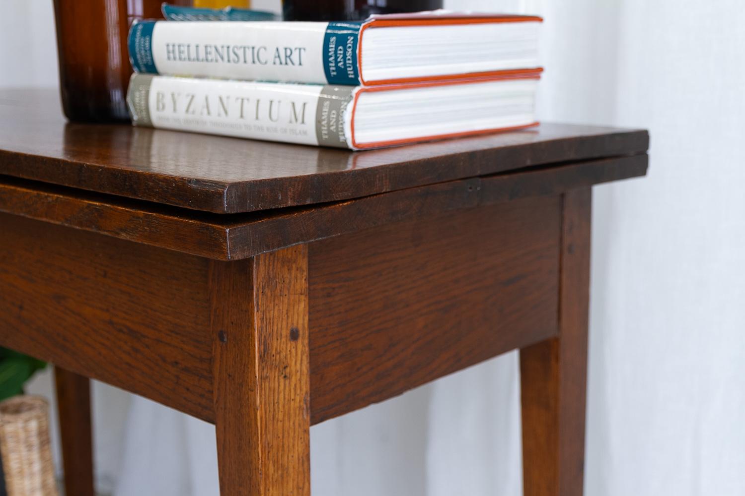 Antique Danish Console Table in Oak, Early 1800s. For Sale 14
