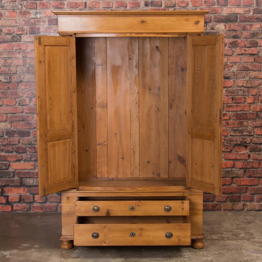 knotty pine armoire
