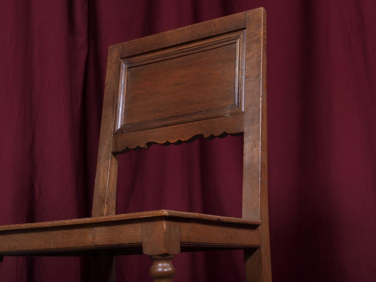 Antique Danish Dowel Wood Chairs, 1800s 8