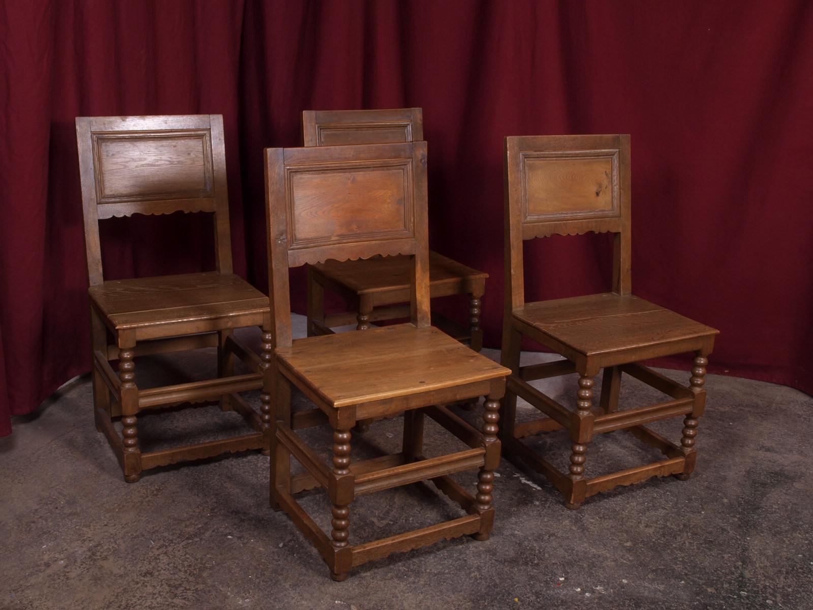 Antique Danish Dowel Wood Chairs, 1800s For Sale at 1stDibs