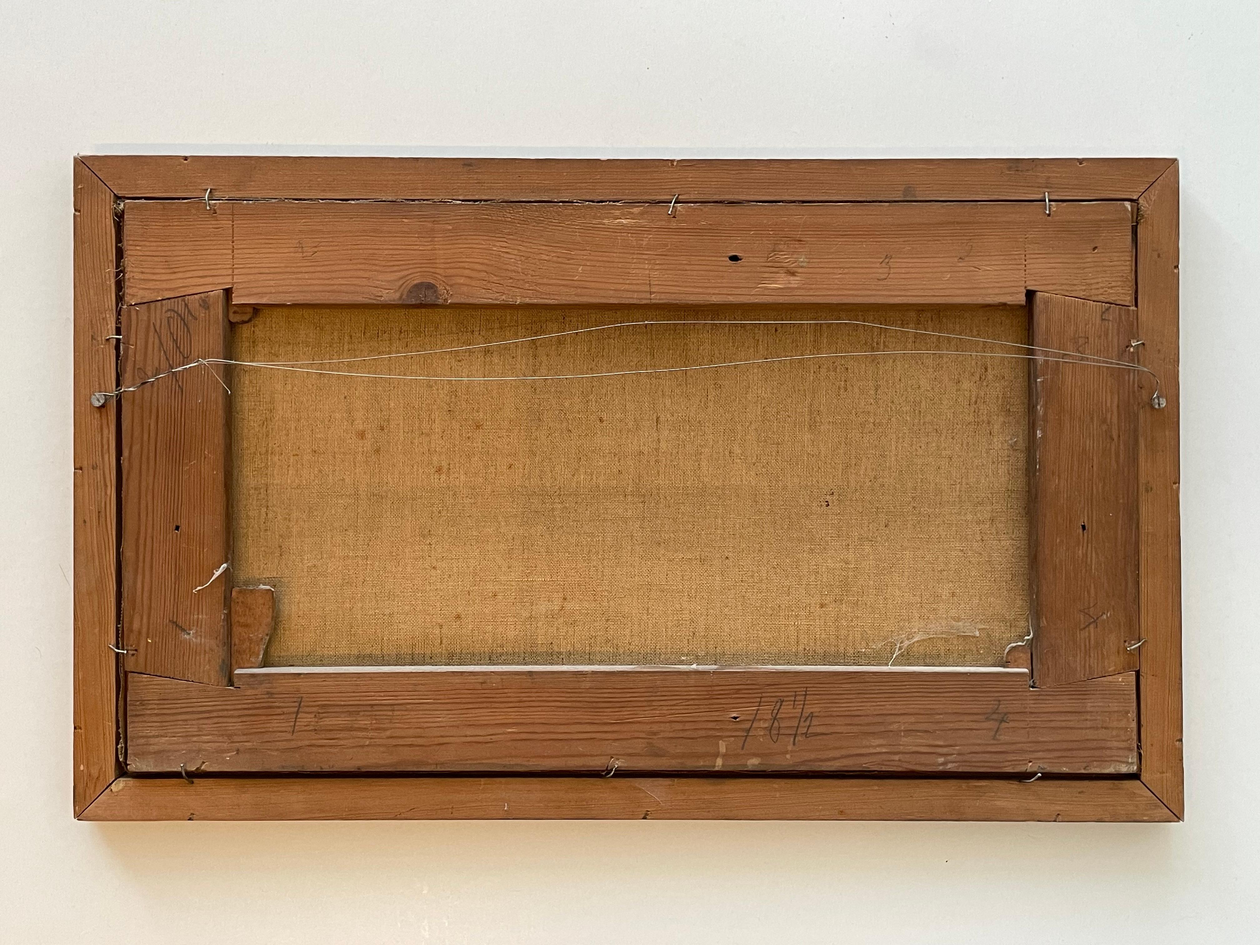 Ancienne peinture à l'huile maritime danoise du début du 20e siècle par Holger Topp Pedersen en vente 4