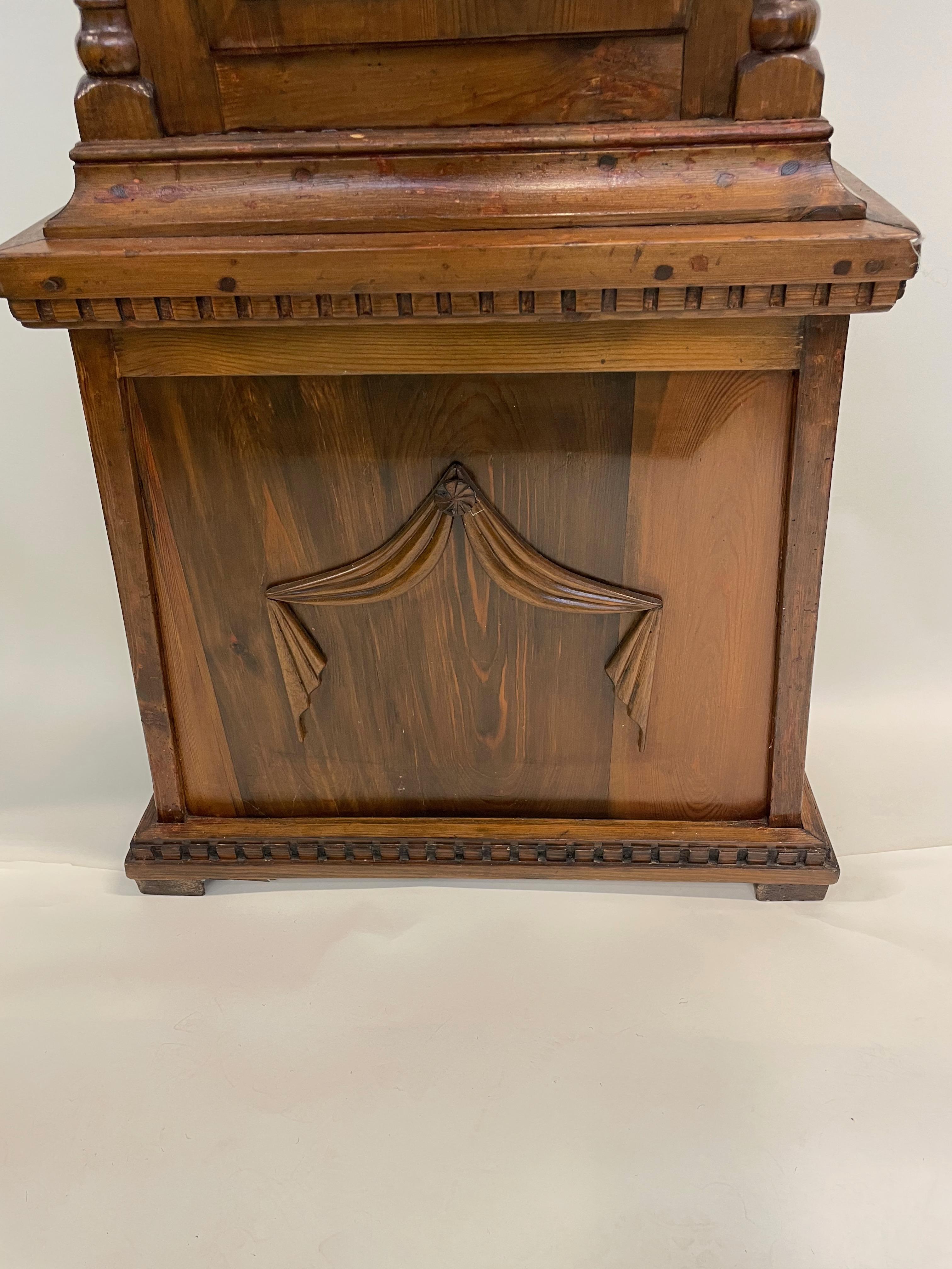 Antique Danish Grandfather Clock, 19th Century, Denmark 1