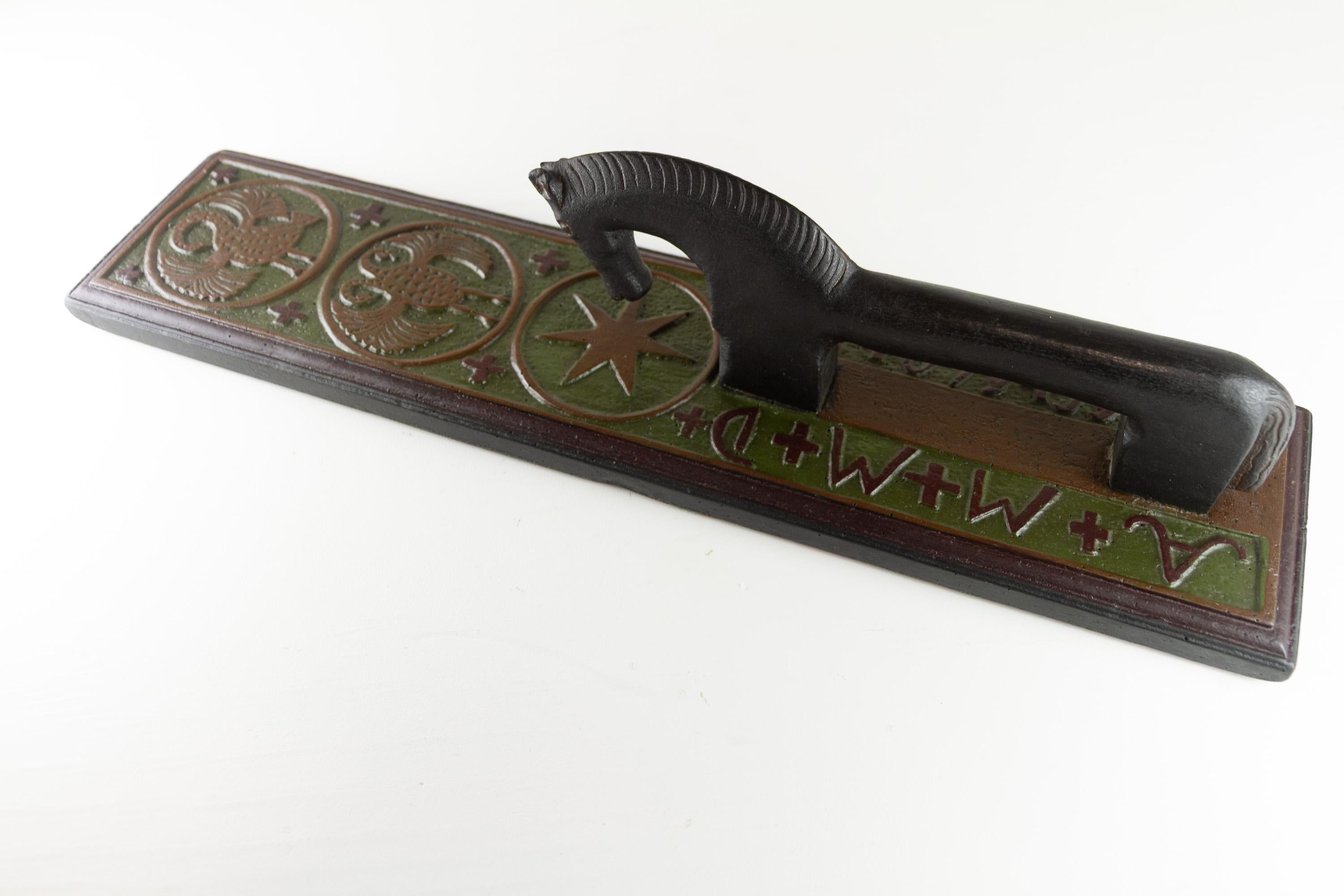 Ancien jeton d'amour danois à cheval de 1754. en vente 4