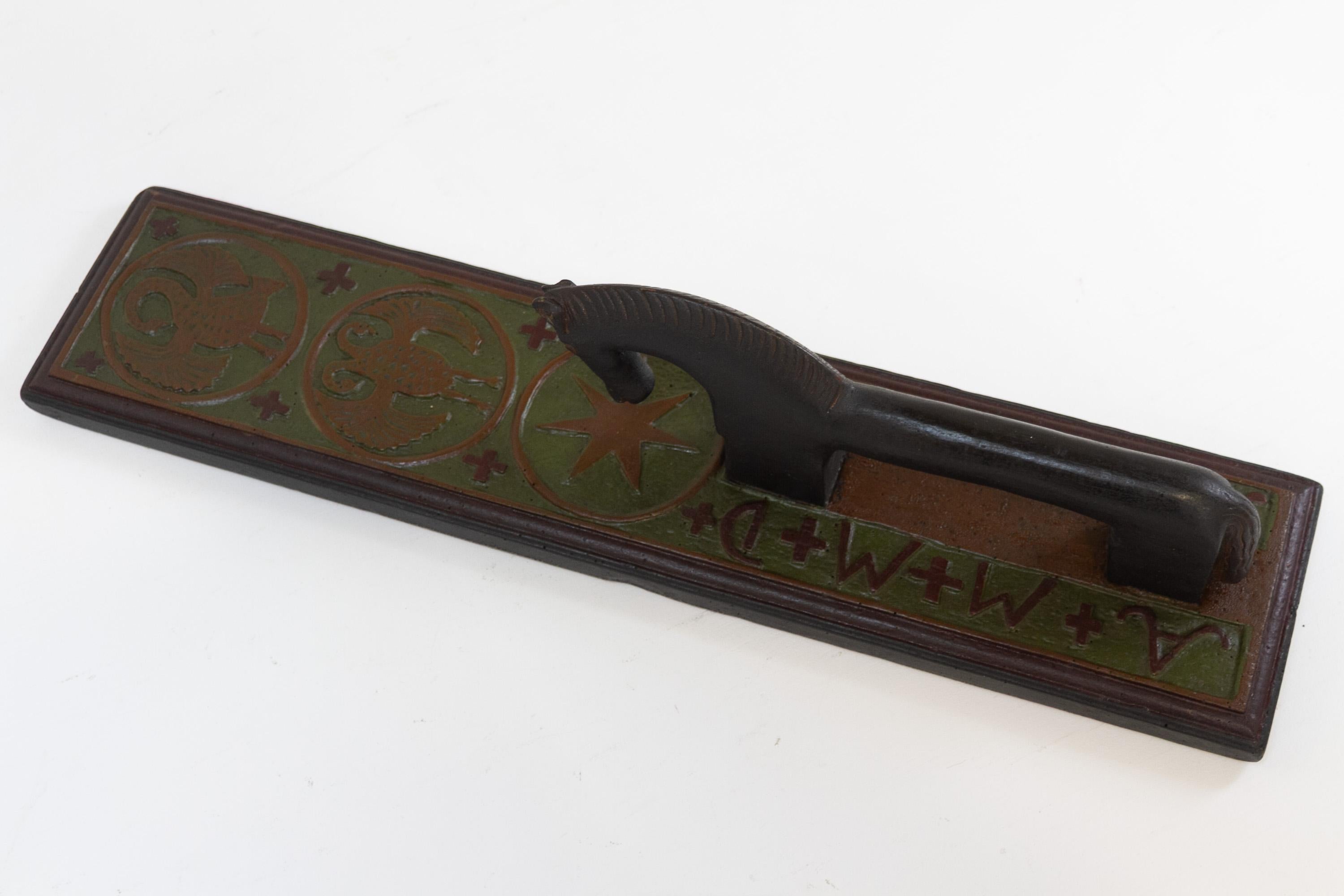 Ancien jeton d'amour danois à cheval de 1754. en vente 9