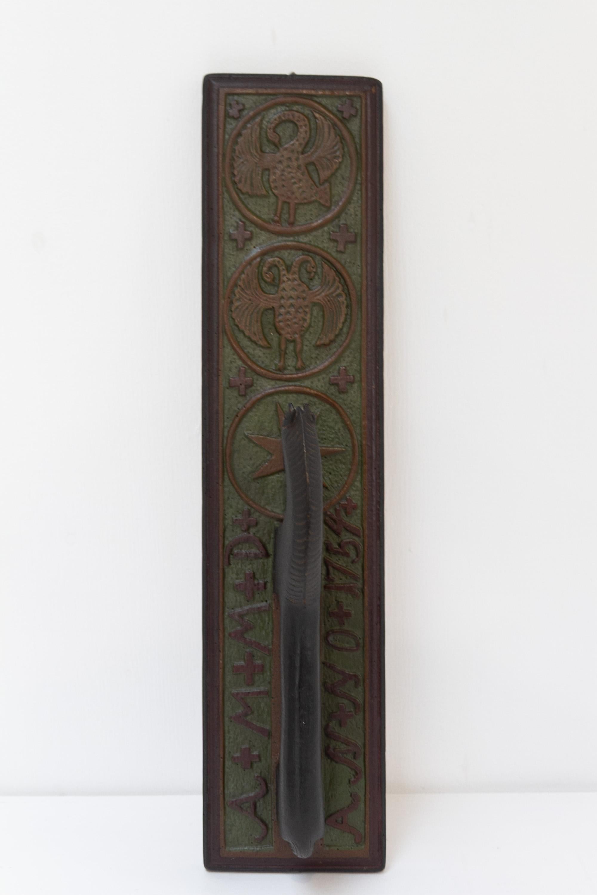 Ancien jeton d'amour danois à cheval de 1754. en vente 11