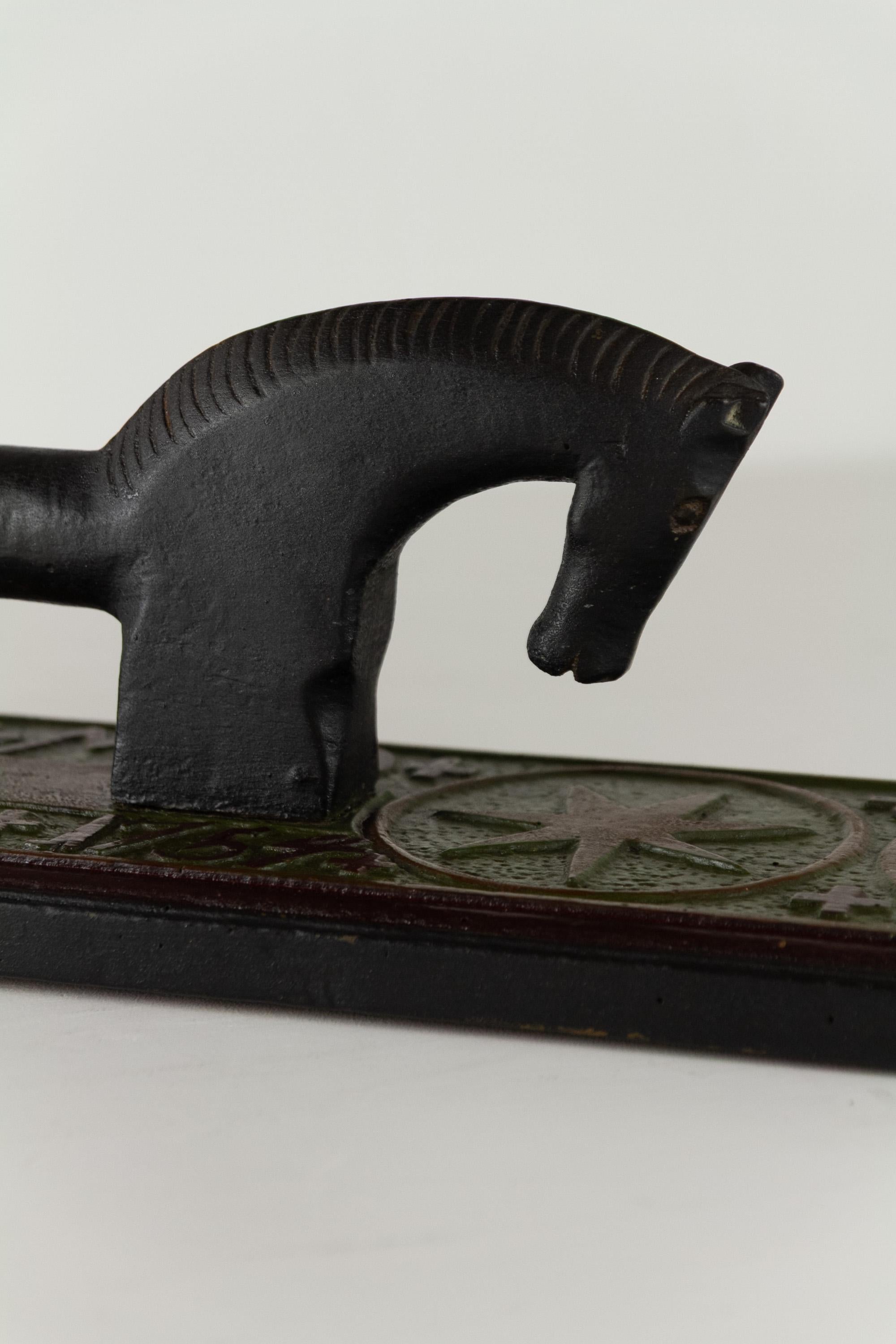 XVIIIe siècle Ancien jeton d'amour danois à cheval de 1754. en vente