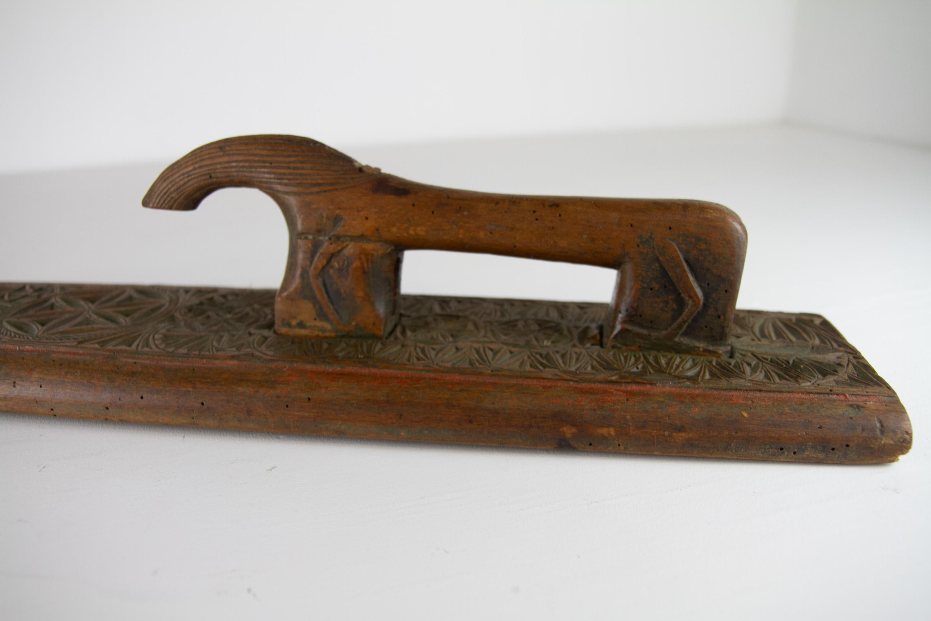 Ancien jeton d'amour danois avec cheval stylisé datant de 1744. en vente 6