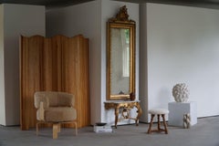 Antique Mirror danese rococò della metà del XIX secolo placcato in oro