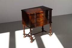 Antique Danish Oak Chest of Drawers, 1910s.