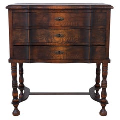 Antique Danish Oak Chest of Drawers, 1910s.
