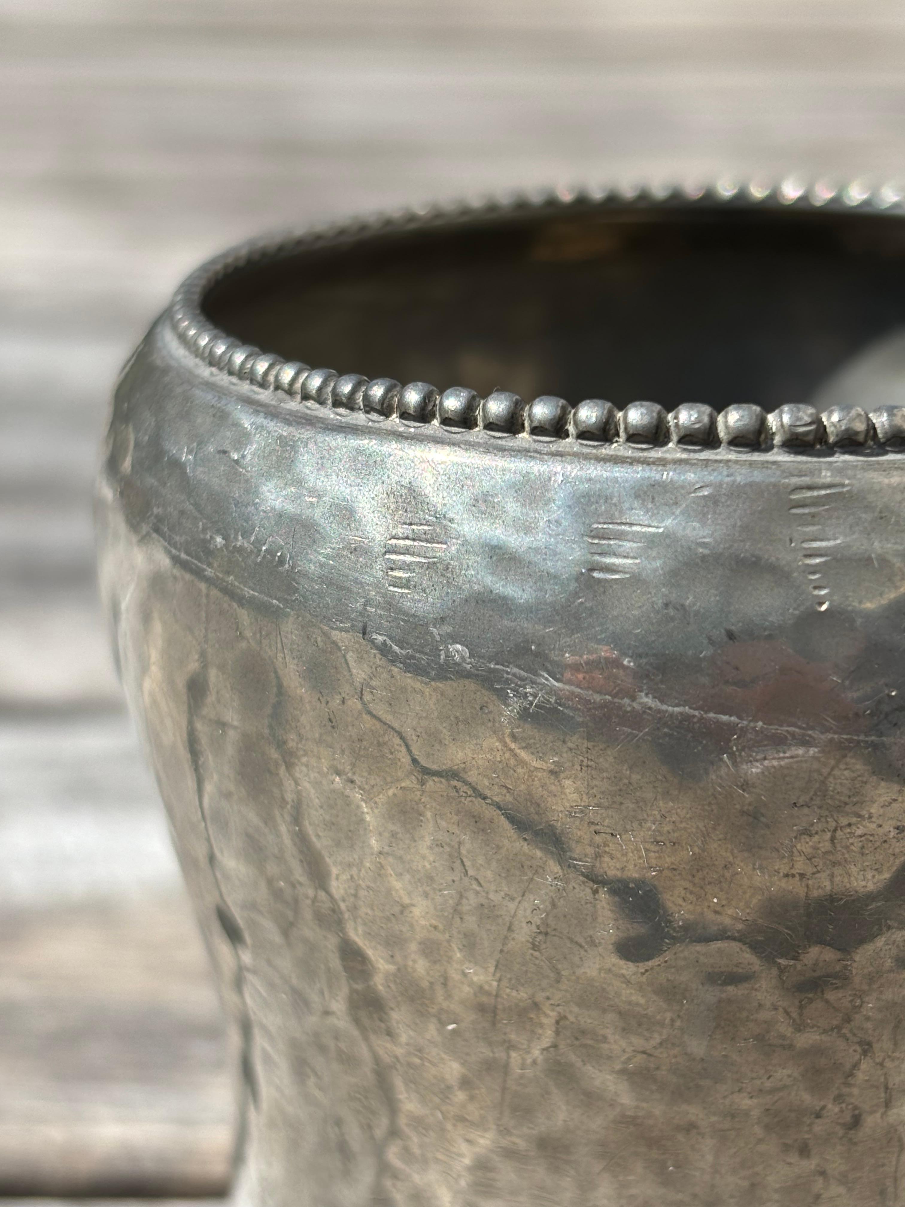 Danese Antico vaso danese in peltro, anni '20 circa in vendita