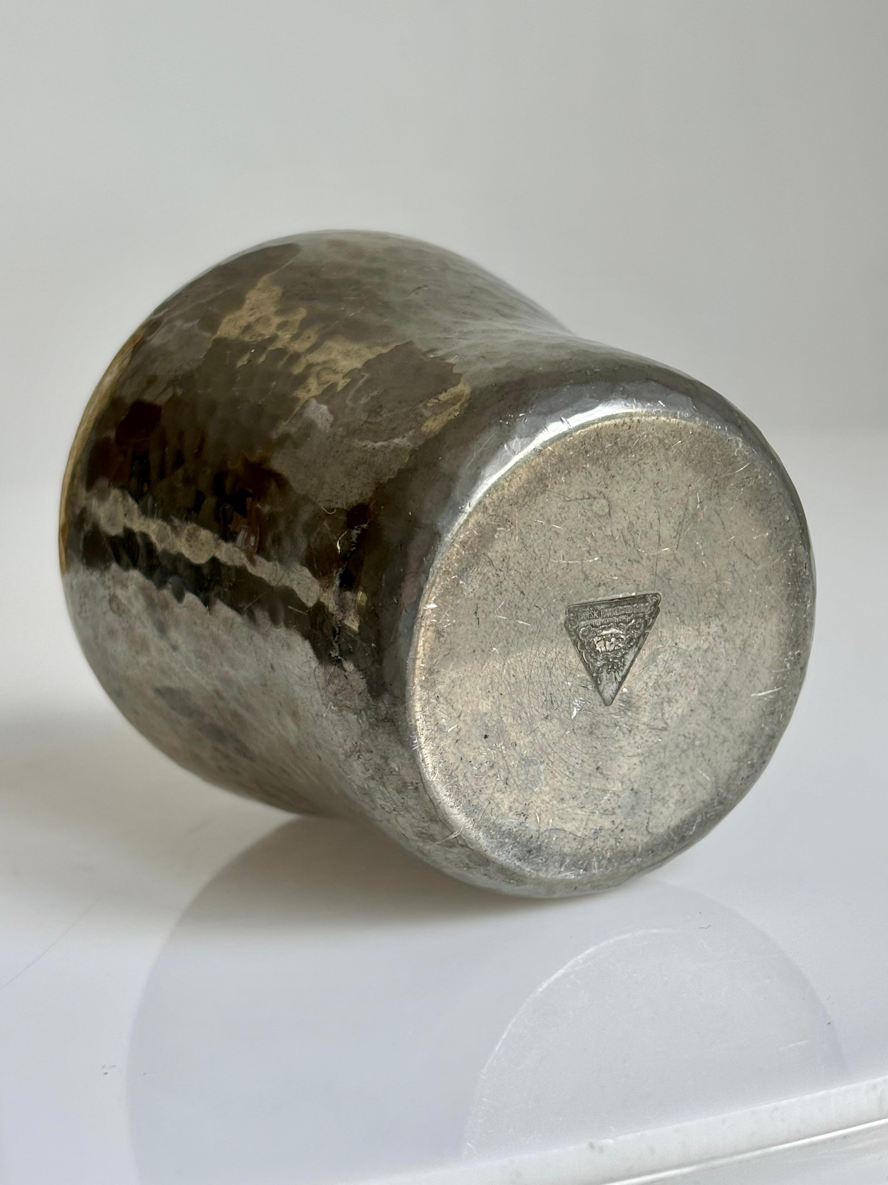 Stagno Antico vaso danese in peltro, anni '20 circa in vendita