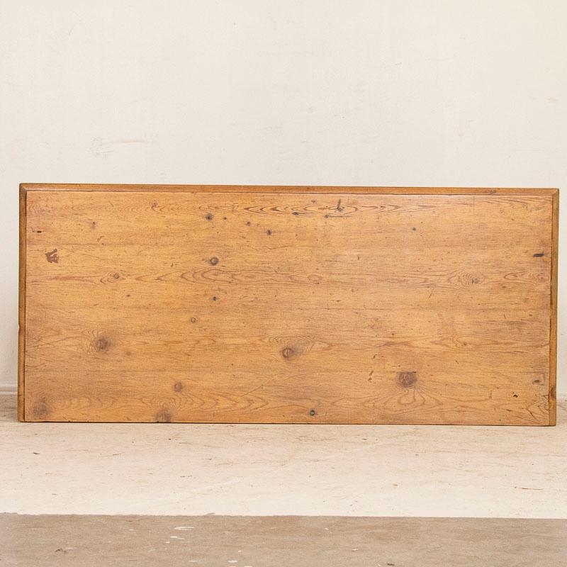Antique Danish Pine Sideboard Cabinet 6