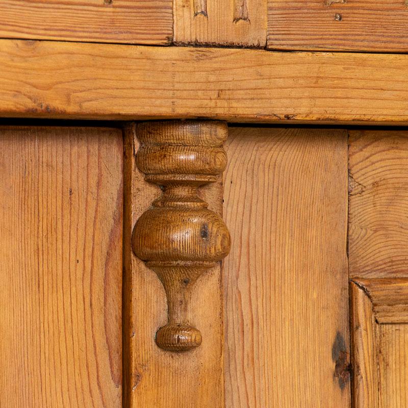 Antique Danish Pine Sideboard Cabinet 2